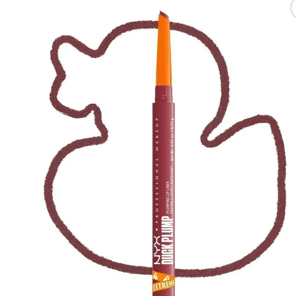 🦋 NYX 03 FLIRTY FLIP NEUTRAL NUDE PINK DUCK PLUMP PLUMPING LIP LINER NEW
